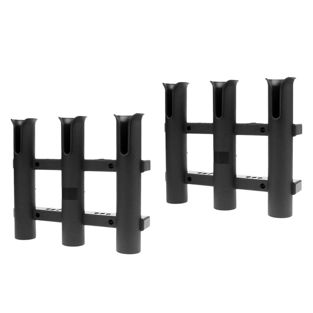 Black PP Fishing Rod Holder Ra - Fishing Rod Rack 评论和价格