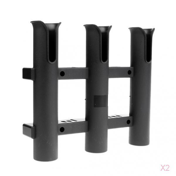 Black PP Fishing Rod Holder Ra - Fishing Rod Rack 评论和价格