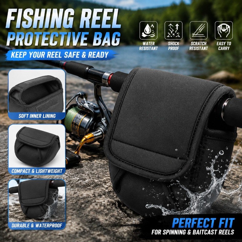 Fishing Reel Protective Cover  - Fishing Rod Case 评论和价格